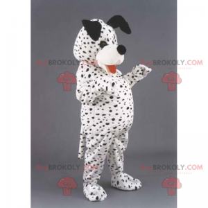 Dalmatisk maskot med små flekker - Redbrokoly.com