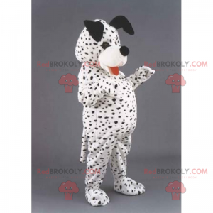 Mascotte de dalmatien avec petites taches - Redbrokoly.com