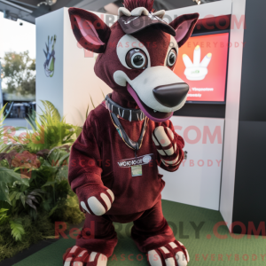 Disfraz de mascota Okapi...