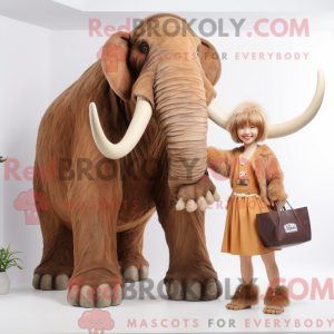 Mammoth maskot kostyme...