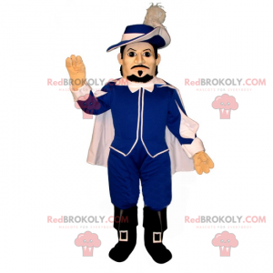 D'Artagnan mascot - Redbrokoly.com