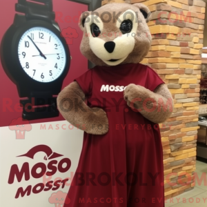 Maskotka Maroon Mongoose w...