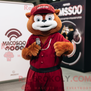 Maroon Mongoose máscara...