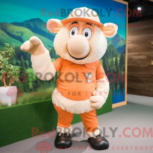 Peach Merino Sheep...