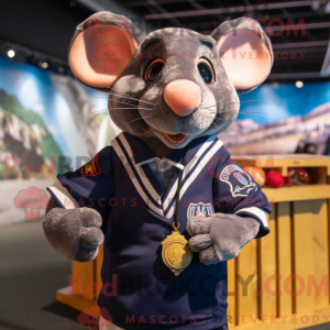 Navy rotte maskot kostume...