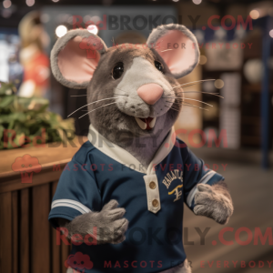 Disfraz de mascota Navy Rat...