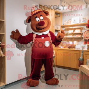 Maroon Goulash mascot...