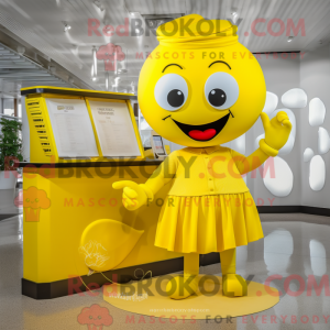 Postava maskota Lemon...