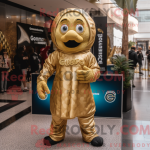 Guld Guinness maskot...