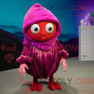 Disfraz de mascota Magenta...