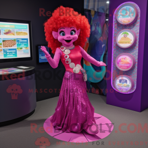 Magenta zeemeermin...