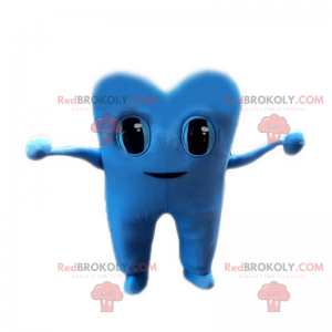 Mascota del diente azul - Redbrokoly.com