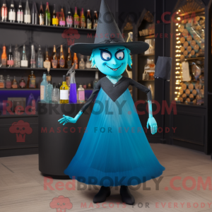 Cyan Witch S Hat...