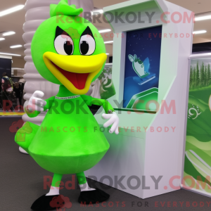 Lime Green Swan...