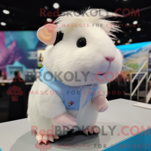 White Guinea Pig mascot...