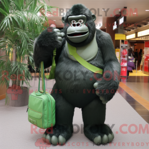 Forest Green Gorilla maskot...