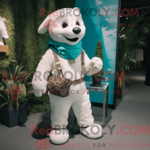 Turquoise Ermine mascot...