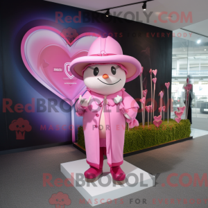 Postava maskota Pink Arrow...