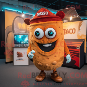 Rust Tacos maskotdraktfigur...
