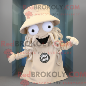 Costume mascotte de Méduse...