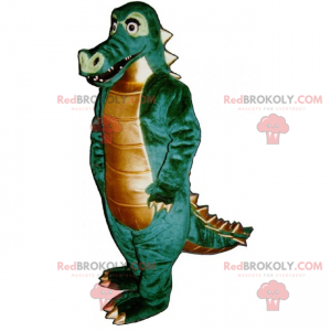 Mascote dinossauro - Redbrokoly.com