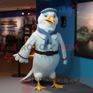 Disfraz de mascota Sky Blue...