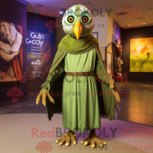 Maskotdraktfigura Olive...