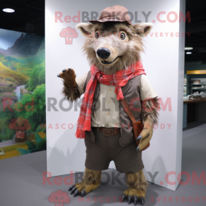 Maskottchen-Kostüm...