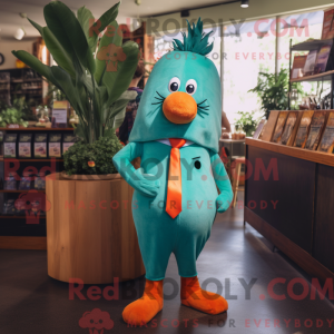 Disfraz de mascota Teal...