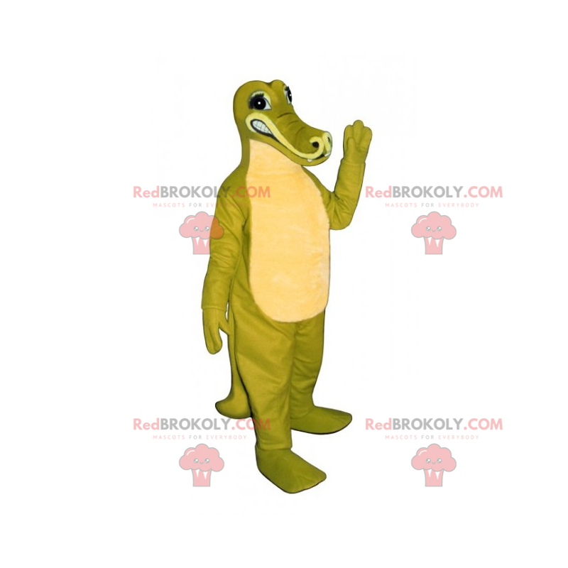 Dino-mascotte met lange neus - Redbrokoly.com