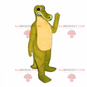 Dino-mascotte met lange neus - Redbrokoly.com