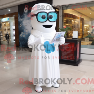 Costume mascotte de White...
