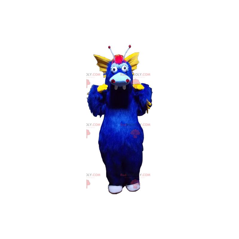 Mascotte dino blu e giallo - Redbrokoly.com Mascotte dino blu e giallo - Redbrokoly.com