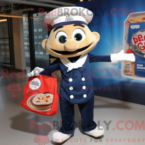 Navy Lasagne maskot kostume...