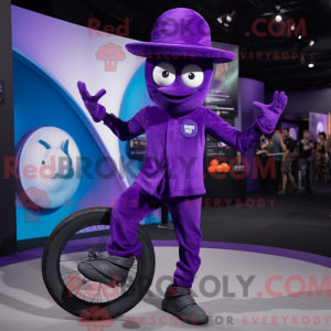 Mascotte de monocycliste...