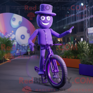 Mascotte de monocycliste...