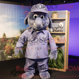 Costume de mascotte de Navy...