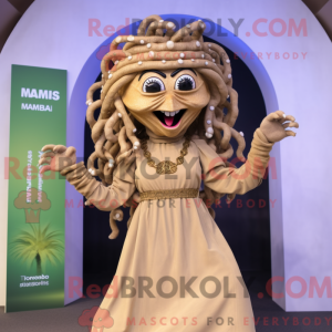 Postava maskota Tan Medusa...