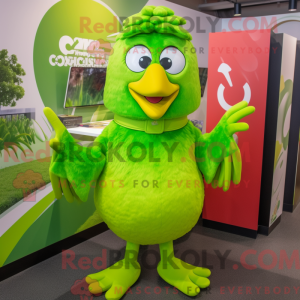 Limão verde kylling Máscara...