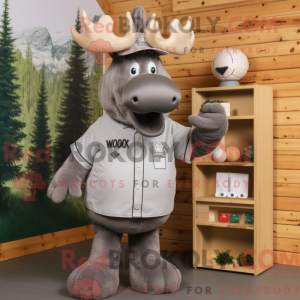 Postava maskota Grey Moose...