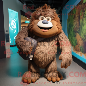 Brun Yeti-maskotdraktfigur...