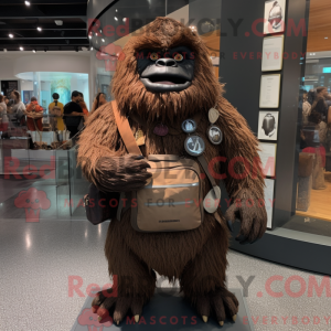 Brun Yeti-maskotdraktfigur...