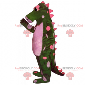 Dinosaur maskot puntíky - Redbrokoly.com