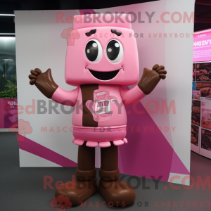 Disfraz de mascota de Pink...