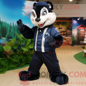 Máscara Navy Skunk com...