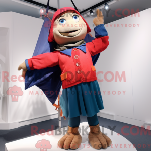 Personnage mascotte de...