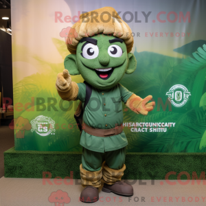 Forest Green Biryani mascot...