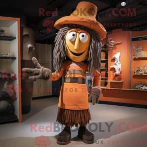 Rust Witch-mascottekostuum...