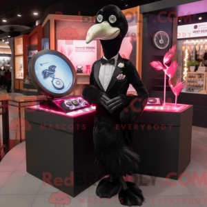 Black Flamingo mascot...
