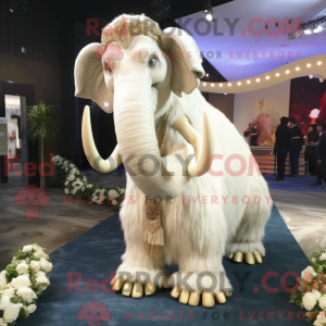Disfraz de mascota mamut...